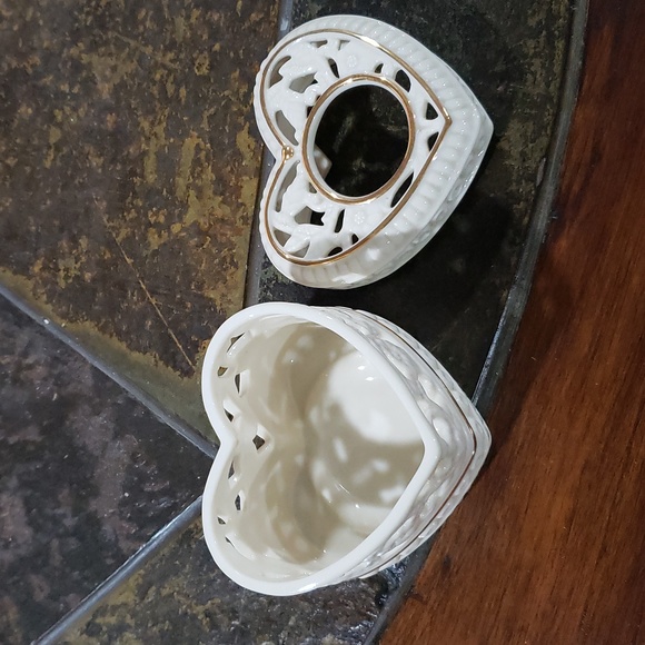 HOST PICK. Vintage. 2002 PartyLite Thanks from the Heart 2pc Tealight Holder - Picture 5 of 8